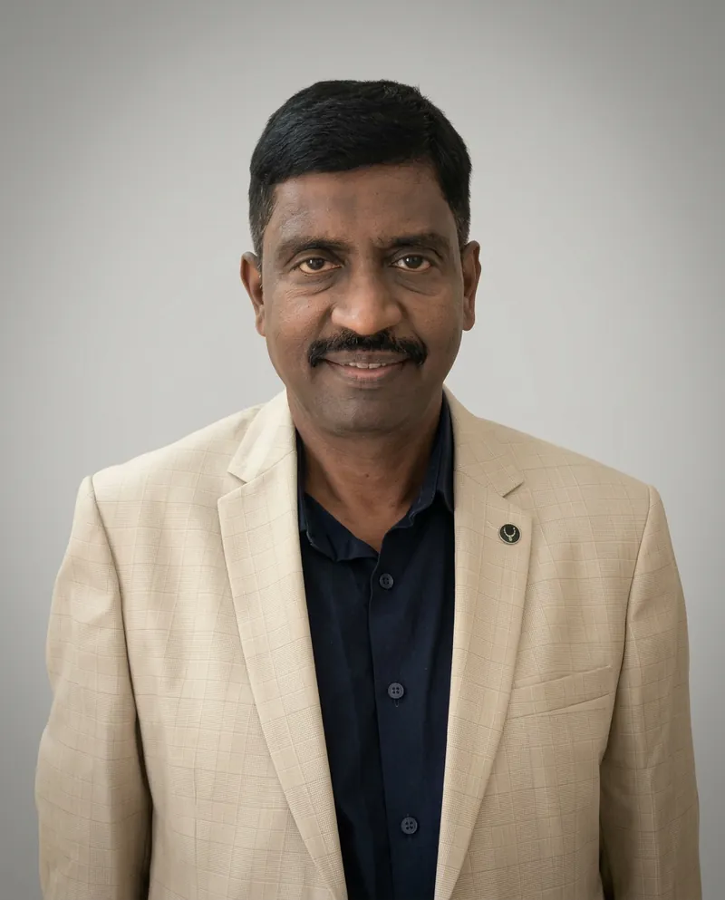 Portrait of Mr. V V Venthan